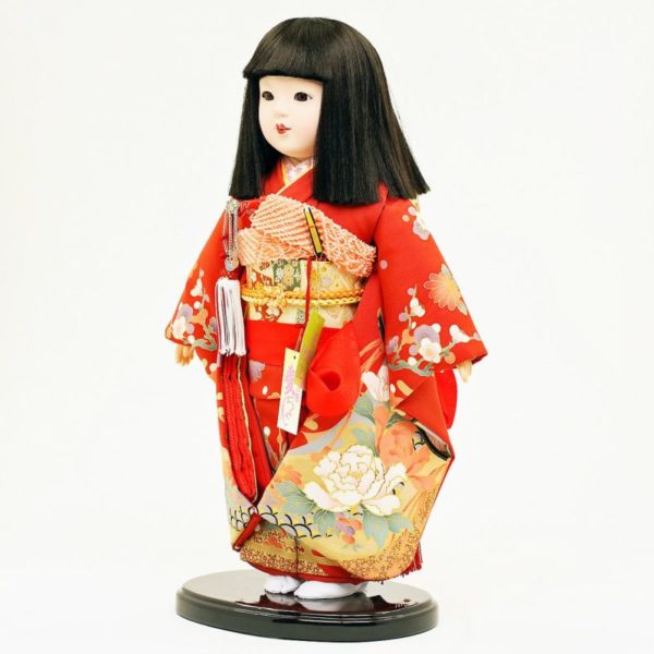 Japanese traditional Ichimatsu doll Standing – Size 10 - Dolls Museum Shop