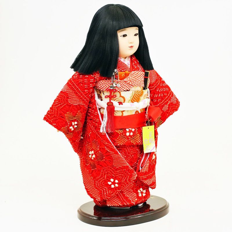 Japanese traditional Ichimatsu doll Standing – Size 10 - Dolls Museum Shop