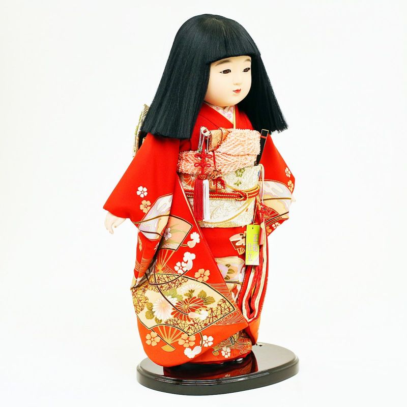 Japanese traditional Ichimatsu doll Standing – Size 13 – Dolls Museum Shop