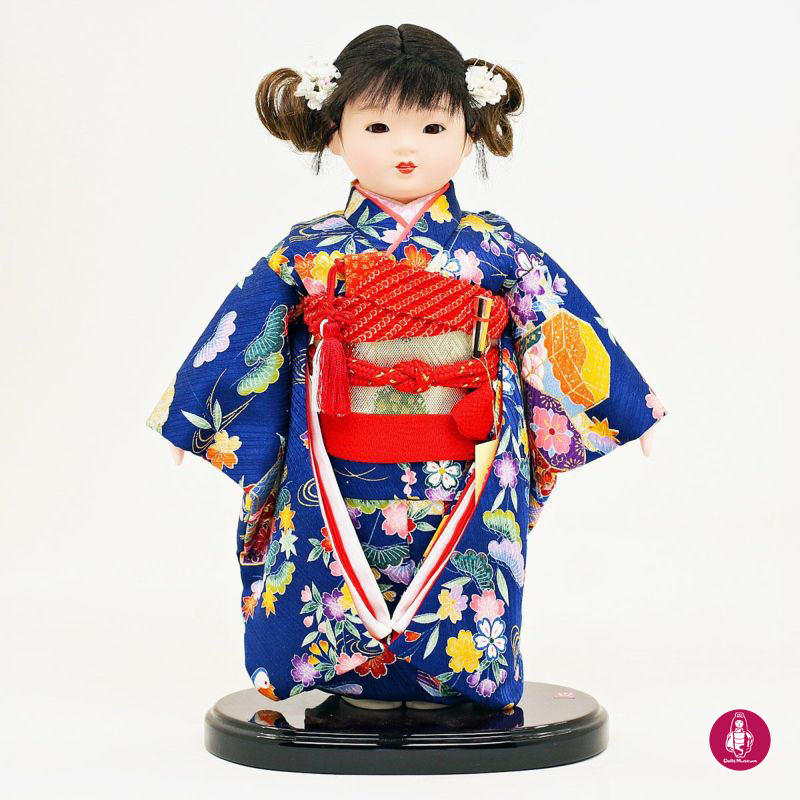Japanese traditional Ichimatsu doll Standing – Size 8 - Dolls 