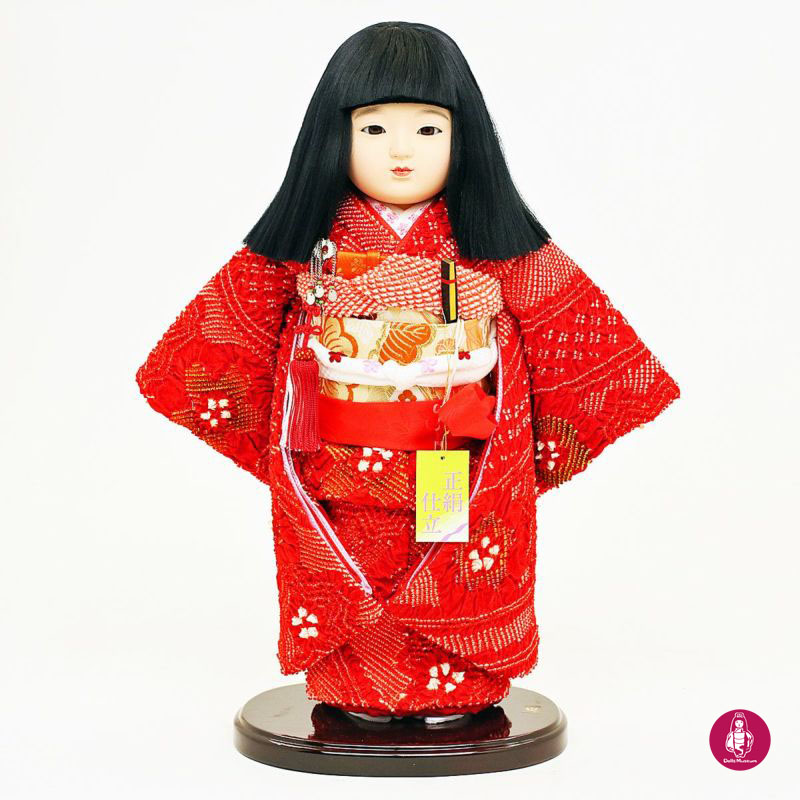 Japanese traditional Ichimatsu doll Standing – Size 10 – Dolls Museum Shop