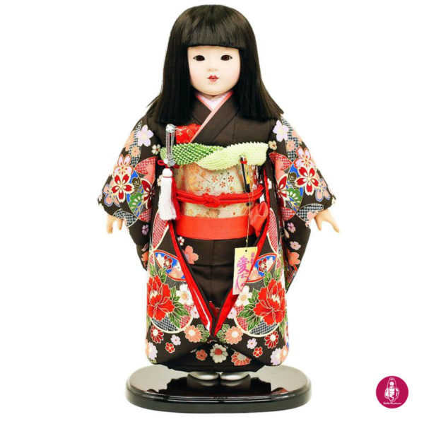 Japanese traditional Ichimatsu doll Standing – Size 13 - Dolls Museum Shop
